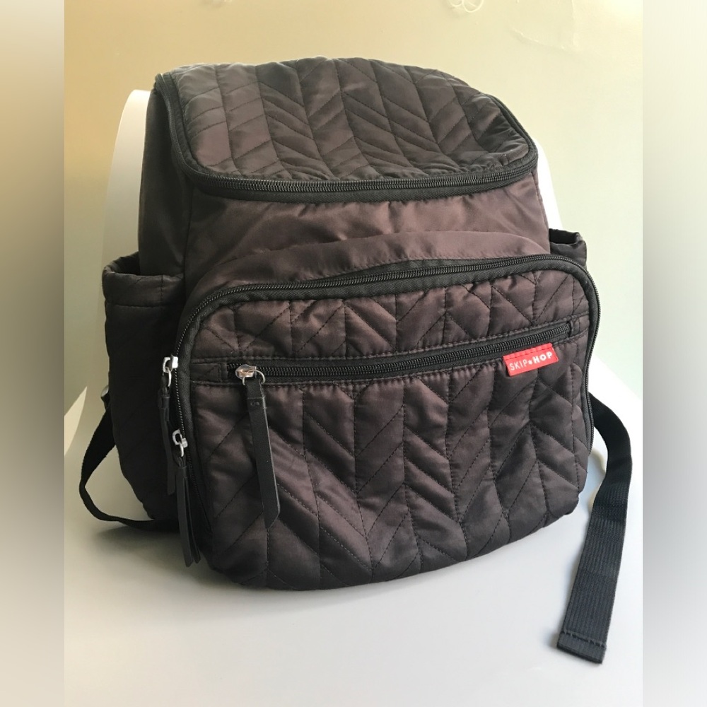 Skip Hop Backpack Diaper Bag Black